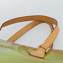 LOUIS VUITTON Monogram Vernis Houston Hand Bag Baby Blue M91005 LV Auth BA13714A-8