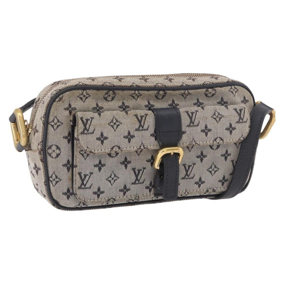 LOUIS VUITTON Monogram Mini Juliet MM Shoulder Bag Blue M92004 LV Auth BA13715