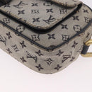 LOUIS VUITTON Monogram Mini Juliet MM Shoulder Bag Blue M92004 LV Auth BA13715-15