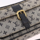 LOUIS VUITTON Monogram Mini Juliet MM Shoulder Bag Blue M92004 LV Auth BA13715-18