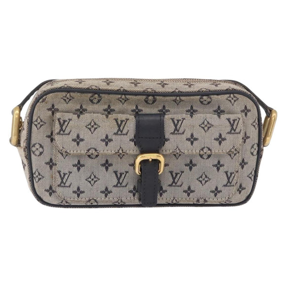 LOUIS VUITTON Monogram Mini Juliet MM Shoulder Bag Blue M92004 LV Auth BA13715