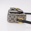 LOUIS VUITTON Monogram Mini Juliet MM Shoulder Bag Blue M92004 LV Auth BA13715-3