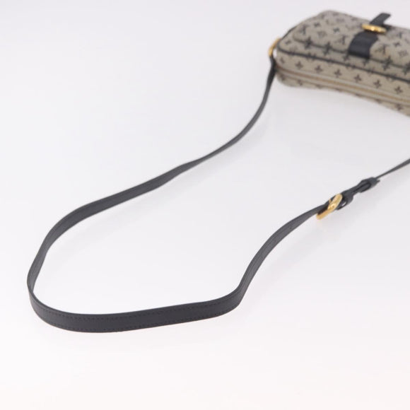 LOUIS VUITTON Monogram Mini Juliet MM Shoulder Bag Blue M92004 LV Auth BA13715