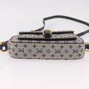 LOUIS VUITTON Monogram Mini Juliet MM Shoulder Bag Blue M92004 LV Auth BA13715-5