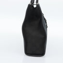 GUCCI GG Canvas Jackie Hand Bag Leather Black Silver 002 1065 Auth BA13717V-4