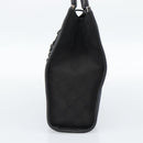 GUCCI GG Canvas Jackie Hand Bag Leather Black Silver 002 1065 Auth BA13717V-5