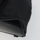 GUCCI Bamboo Hand Bag Nylon Black Silver 003 2852 0030 5 Auth BA13720-17