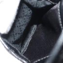 GUCCI Bamboo Hand Bag Nylon Black Silver 003 2852 0030 5 Auth BA13720-28
