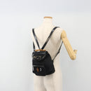 GUCCI Bamboo Hand Bag Nylon Black Silver 003 2852 0030 5 Auth BA13720-29