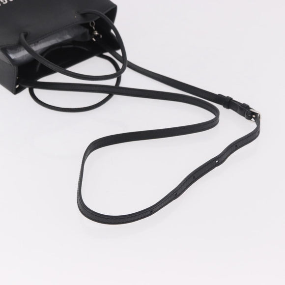 BALENCIAGA Tote Bag Leather 2way Black 572411 Auth BA13726A