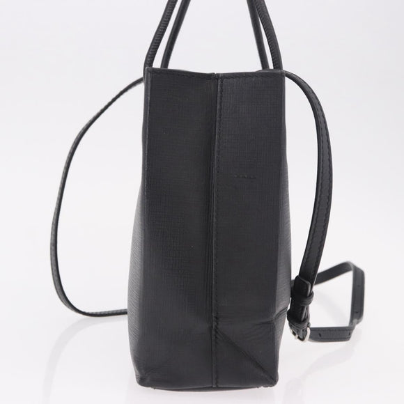 BALENCIAGA Tote Bag Leather 2way Black 572411 Auth BA13726A