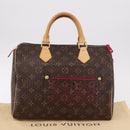 LOUIS VUITTON Monogram Perfo Speedy 30 Hand Bag M95180 LV Auth BA13727SAV-12