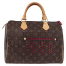 LOUIS VUITTON Monogram Perfo Speedy 30 Hand Bag M95180 LV Auth BA13727SAV-13