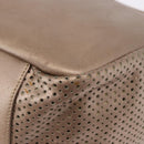Salvatore Ferragamo Gancini Shoulder Bag Leather Gold Auth BA13730-16