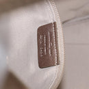 Salvatore Ferragamo Gancini Shoulder Bag Leather Gold Auth BA13730-12