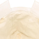 CHANEL Chain Tote Bag Caviar Skin White Gold CC Auth BA13731A-19