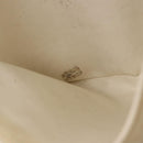 CHANEL Chain Tote Bag Caviar Skin White Gold CC Auth BA13731A-24