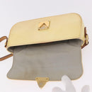LOUIS VUITTON Monogram Vernis Malibu Street Bag Perle M91507 LV Auth BA13734-10