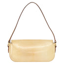 LOUIS VUITTON Monogram Vernis Malibu Street Bag Perle M91507 LV Auth BA13734-2