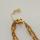 CHANEL COCO Mark Chain Necklace metal Gold CC Auth BA1373AM-7
