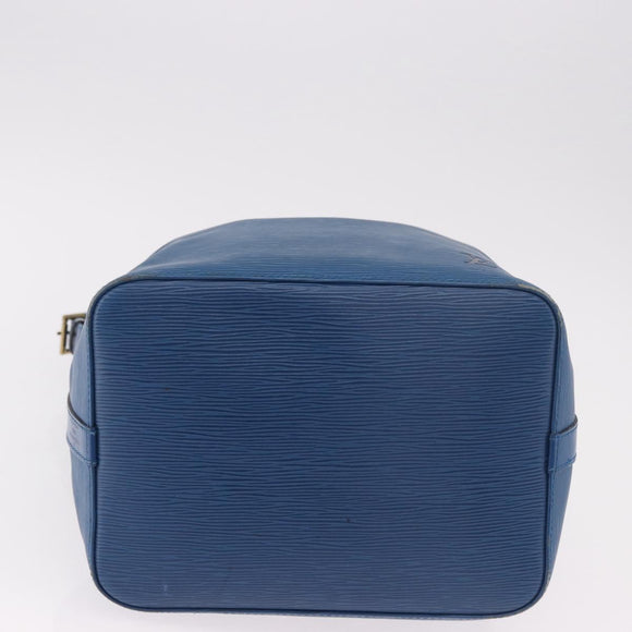 LOUIS VUITTON Epi Petit Noe Shoulder Bag Blue M44105 LV Auth BA13746A