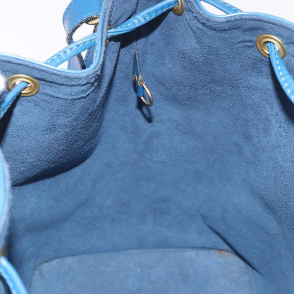 LOUIS VUITTON Epi Petit Noe Shoulder Bag Blue M44105 LV Auth BA13746A