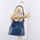 LOUIS VUITTON Epi Petit Noe Shoulder Bag Blue M44105 LV Auth BA13746A-22
