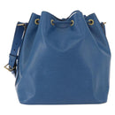 LOUIS VUITTON Epi Petit Noe Shoulder Bag Blue M44105 LV Auth BA13746A-2