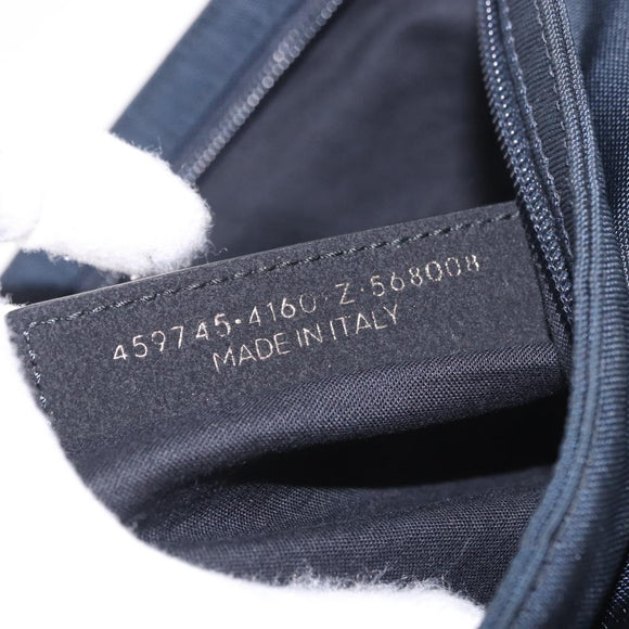 BALENCIAGA Clutch Bag Nylon Zwart 459745 Auth BA13749A