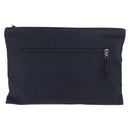 BALENCIAGA Clutch Bag Nylon Zwart 459745 Auth BA13749A-2