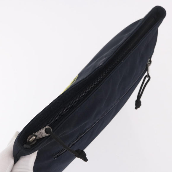 BALENCIAGA Clutch Bag Nylon Zwart 459745 Auth BA13749A