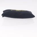 BALENCIAGA Clutch Bag Nylon Zwart 459745 Auth BA13749A-6