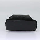 GUCCI Bamboo Hand Bag Suede 2way Black Gold 000 2265 0581 Auth BA1375-5