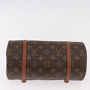 LOUIS VUITTON Monogram Papillon 26 Hand Bag M51386 LV Auth BA13753V-9