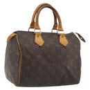 LOUIS VUITTON Monogram Speedy 25 Hand Bag M41528 LV Auth BA13754A-1