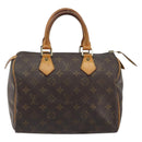 LOUIS VUITTON Monogram Speedy 25 Hand Bag M41528 LV Auth BA13754A-13