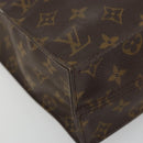 LOUIS VUITTON Monogram Sac Plat Hand Bag M51140 LV Auth BA13755-15