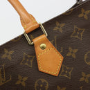 LOUIS VUITTON Monogram Sac Plat Hand Bag M51140 LV Auth BA13755-18