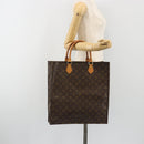 LOUIS VUITTON Monogram Sac Plat Hand Bag M51140 LV Auth BA13755-22