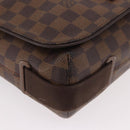 LOUIS VUITTON Damier Ebene Brooklyn MM Shoulder Bag N51211 LV Auth BA13757A-10