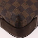 LOUIS VUITTON Damier Ebene Brooklyn MM Shoulder Bag N51211 LV Auth BA13757A-17