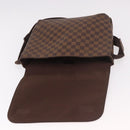 LOUIS VUITTON Damier Ebene Brooklyn MM Shoulder Bag N51211 LV Auth BA13757A-19