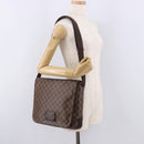LOUIS VUITTON Damier Ebene Brooklyn MM Shoulder Bag N51211 LV Auth BA13757A-26