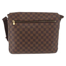 LOUIS VUITTON Damier Ebene Brooklyn MM Shoulder Bag N51211 LV Auth BA13757A-3