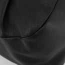 Salvatore Ferragamo Vala Hand Bag Leather Black Gold Auth BA13758-14