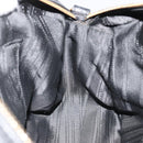 Salvatore Ferragamo Vala Hand Bag Leather Black Gold Auth BA13758-20