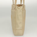 CHANEL COCO Mark Shoulder Bag Lamb Skin Beige Gold CC Auth BA1376-4