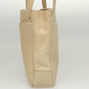 CHANEL COCO Mark Shoulder Bag Lamb Skin Beige Gold CC Auth BA1376-5