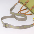 LOUIS VUITTON Damier Geant America Cube Bag Canvas Yellow M80633 Auth BA13761A-9