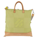 LOUIS VUITTON Damier Geant America Cube Bag Canvas Yellow M80633 Auth BA13761A-13